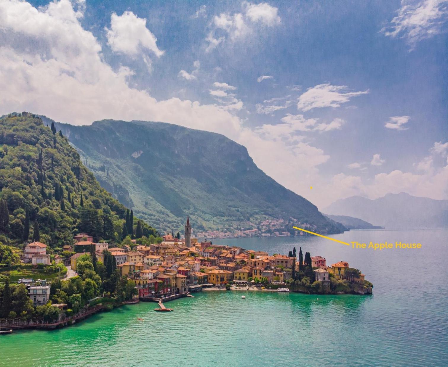 The Apple House Varenna Bagian luar foto